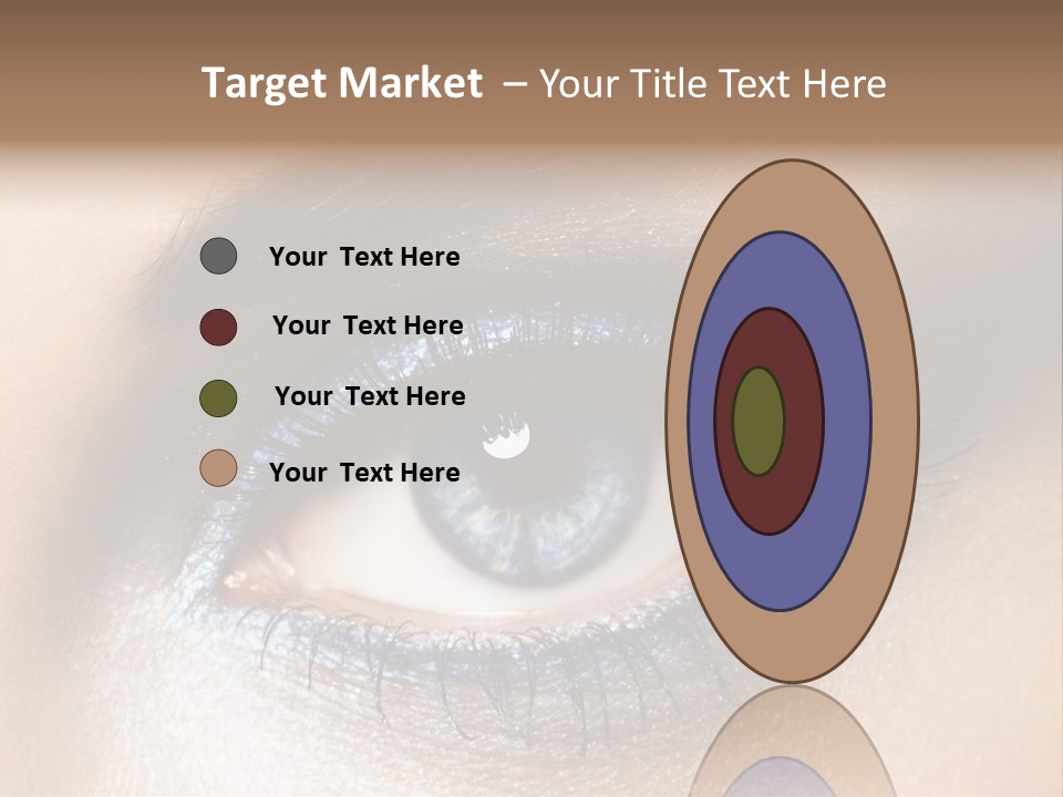 Cosmetic Glamour Macro PowerPoint Template