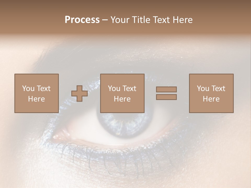 Cosmetic Glamour Macro PowerPoint Template