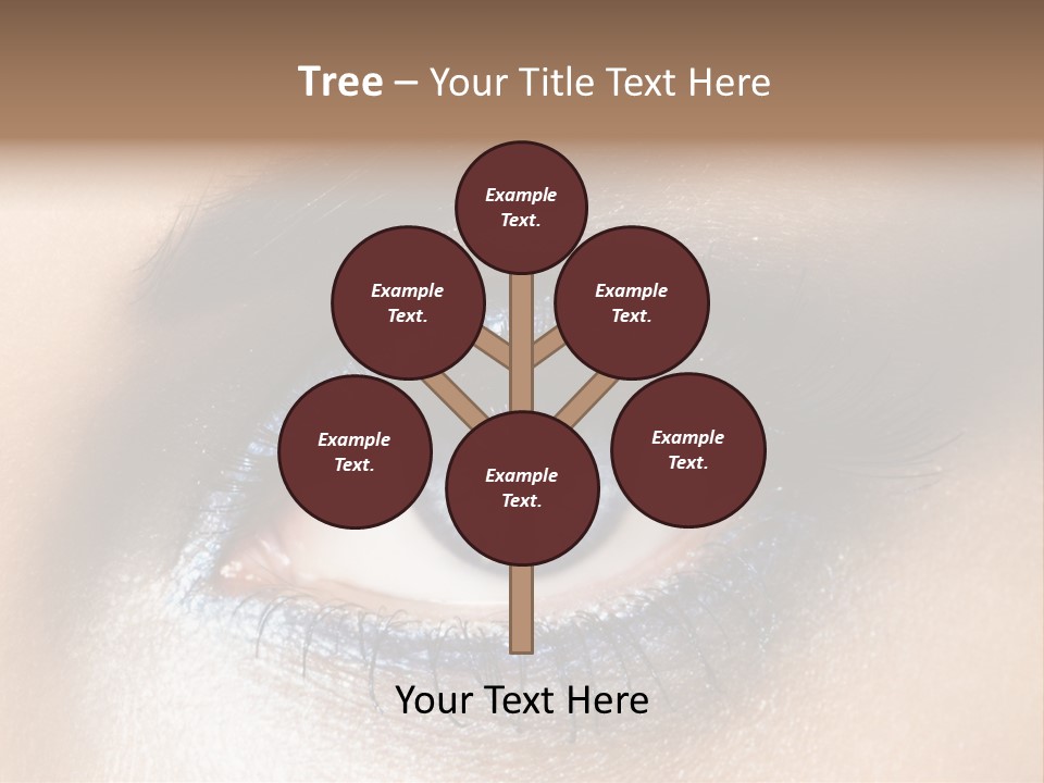 Cosmetic Glamour Macro PowerPoint Template