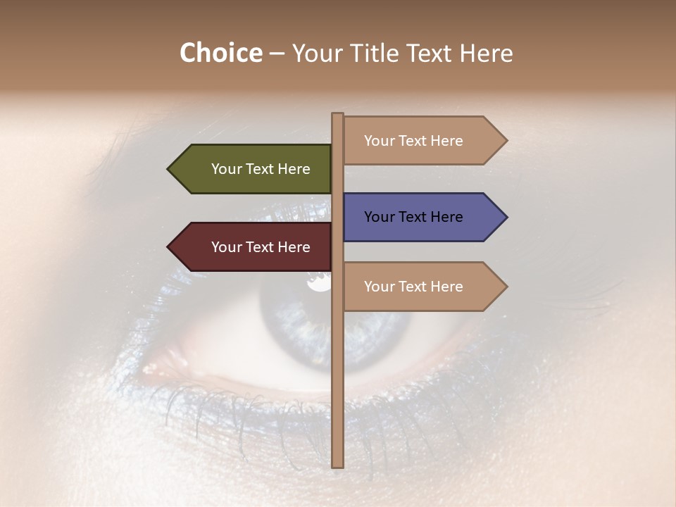 Cosmetic Glamour Macro PowerPoint Template