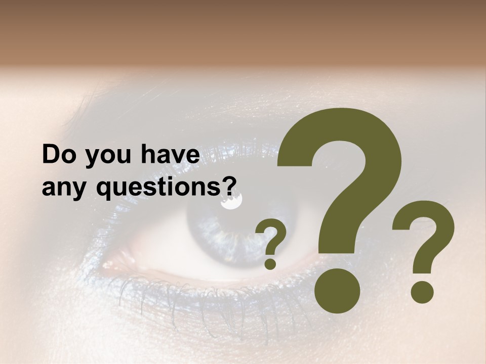 Cosmetic Glamour Macro PowerPoint Template