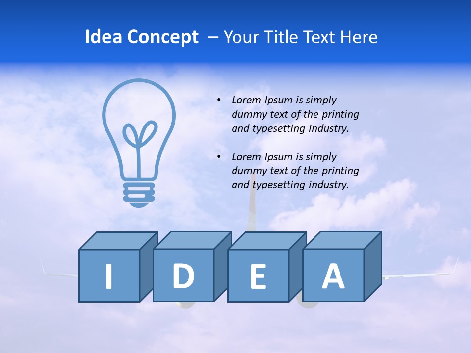 Sun Freedom Traveller PowerPoint Template