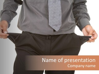 Expression Investors Poverty PowerPoint Template