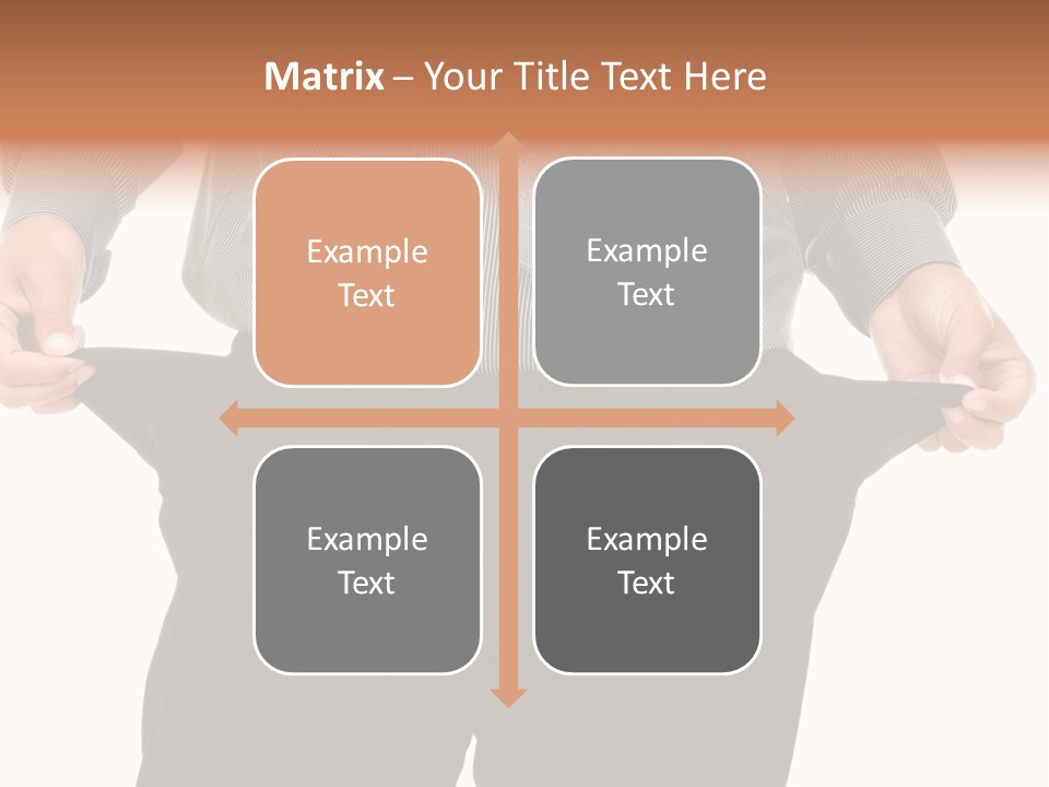 Expression Investors Poverty PowerPoint Template