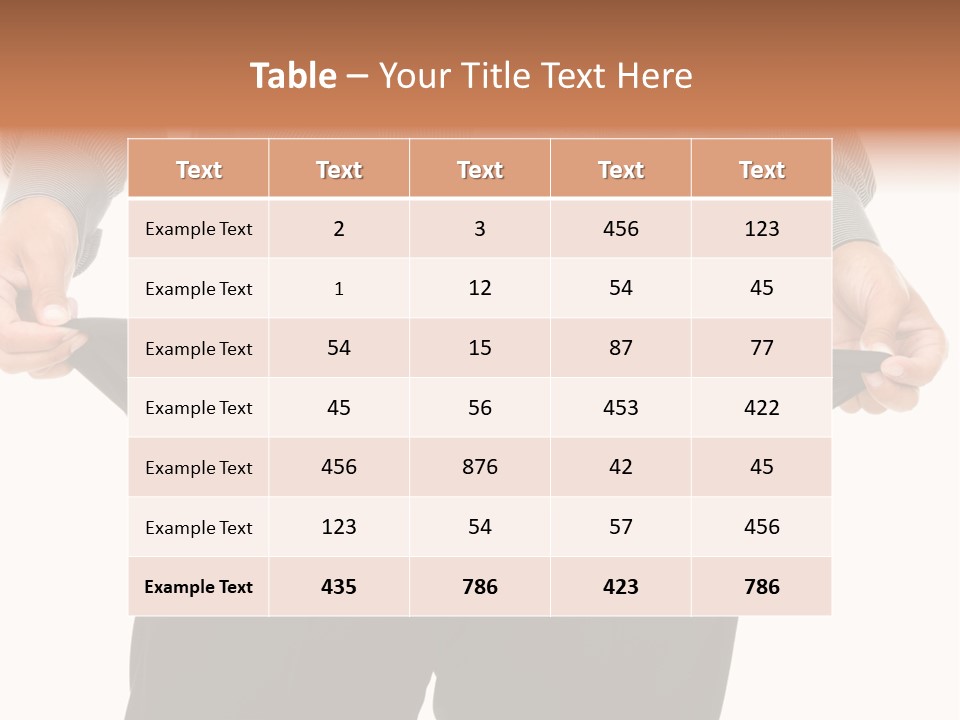 Expression Investors Poverty PowerPoint Template