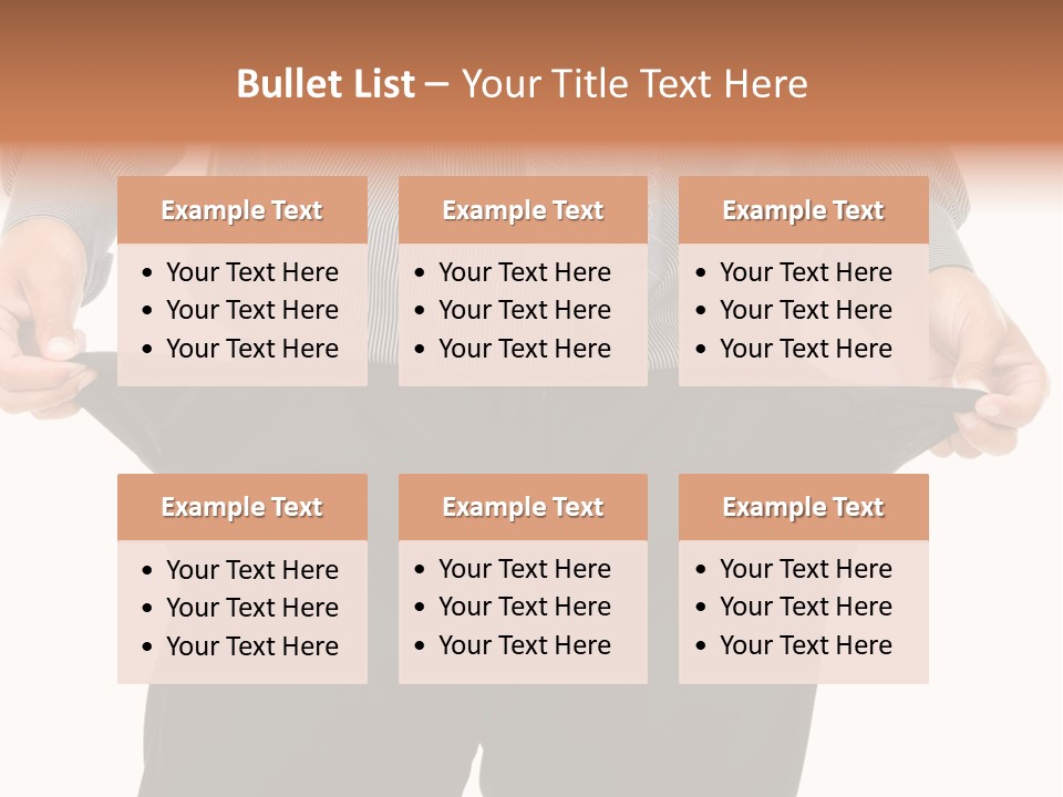 Expression Investors Poverty PowerPoint Template