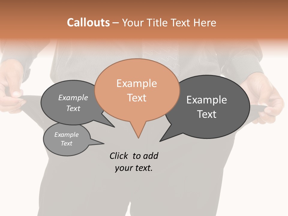 Expression Investors Poverty PowerPoint Template