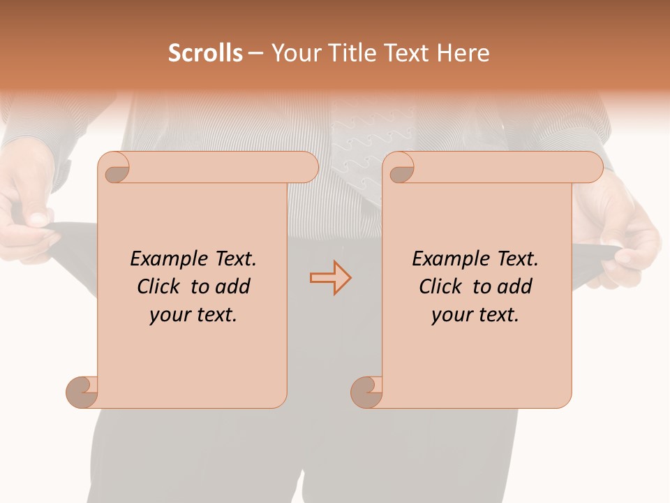 Expression Investors Poverty PowerPoint Template