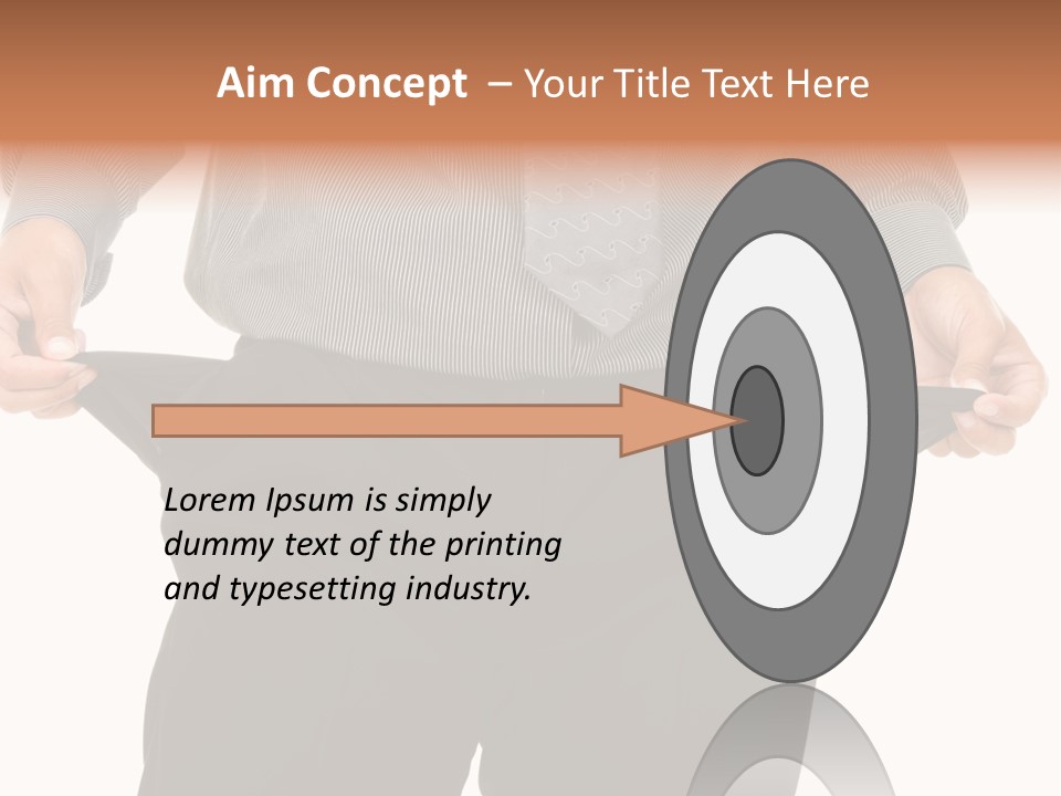 Expression Investors Poverty PowerPoint Template