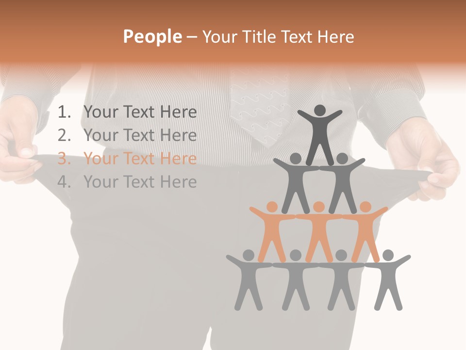 Expression Investors Poverty PowerPoint Template