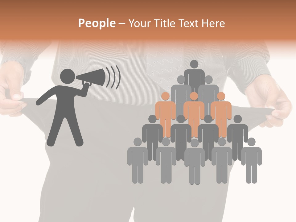 Expression Investors Poverty PowerPoint Template