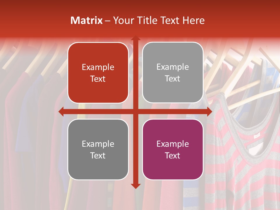 Clothes Assorted Wear PowerPoint Template