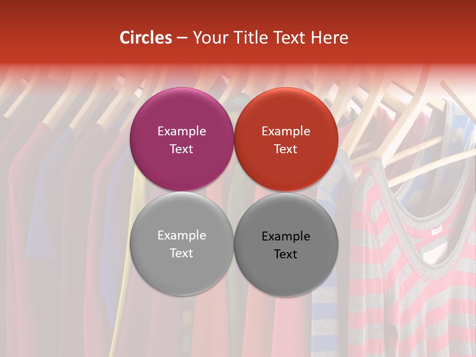 Clothes Assorted Wear PowerPoint Template