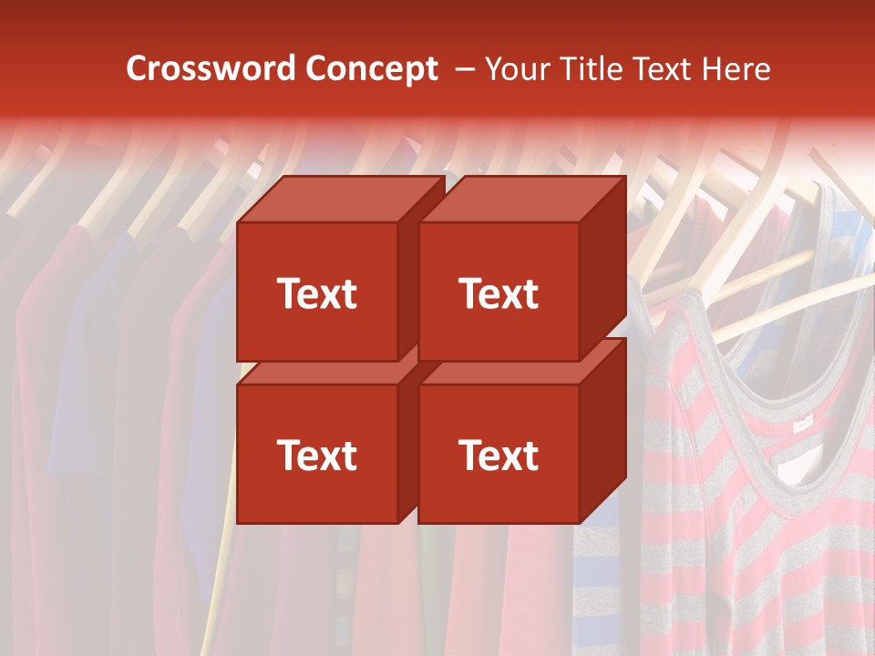 Clothes Assorted Wear PowerPoint Template