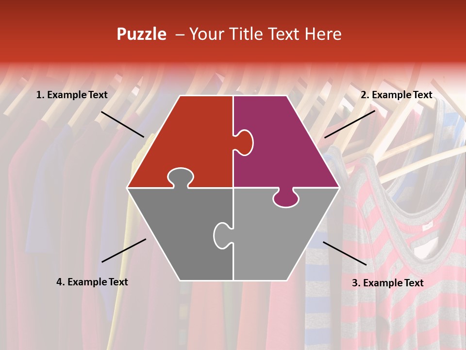 Clothes Assorted Wear PowerPoint Template