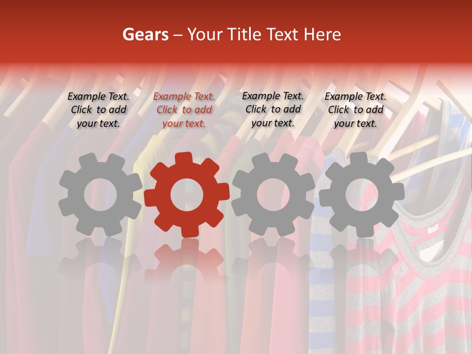 Clothes Assorted Wear PowerPoint Template