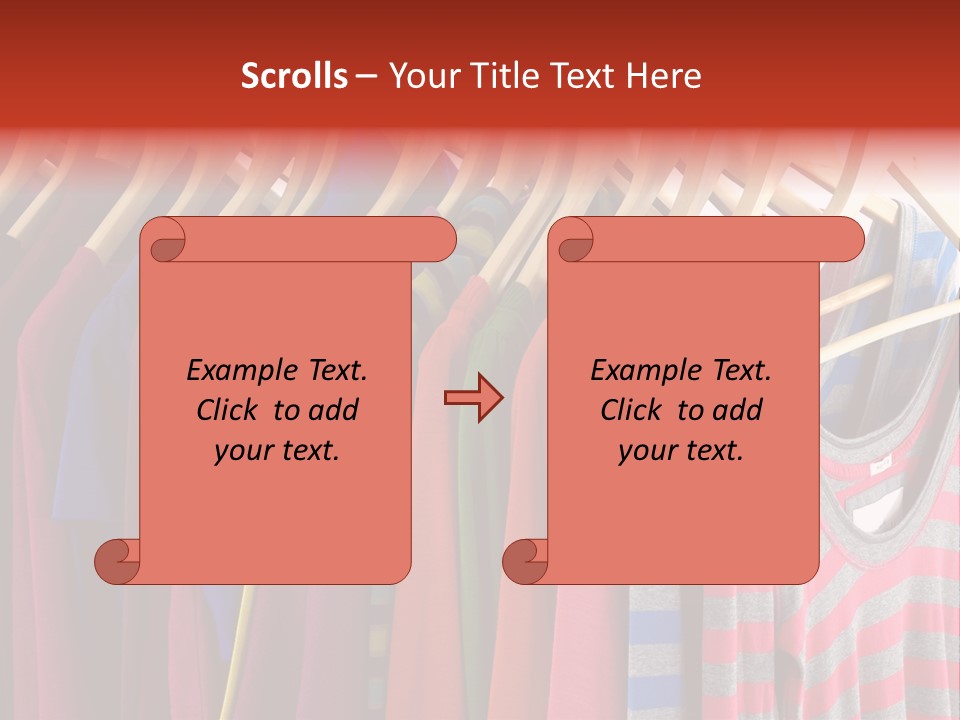 Clothes Assorted Wear PowerPoint Template