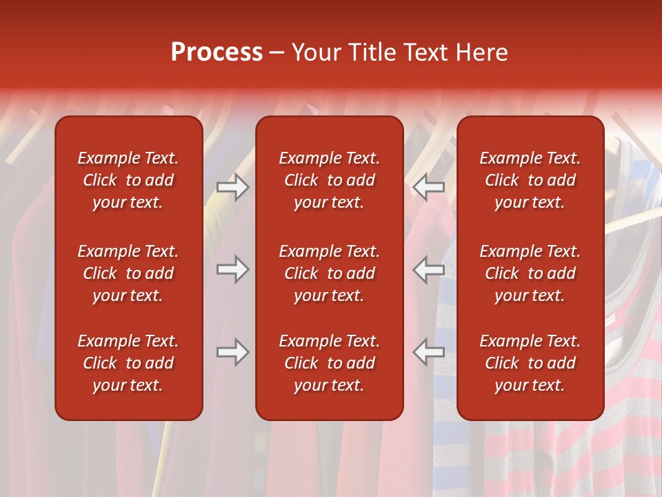 Clothes Assorted Wear PowerPoint Template