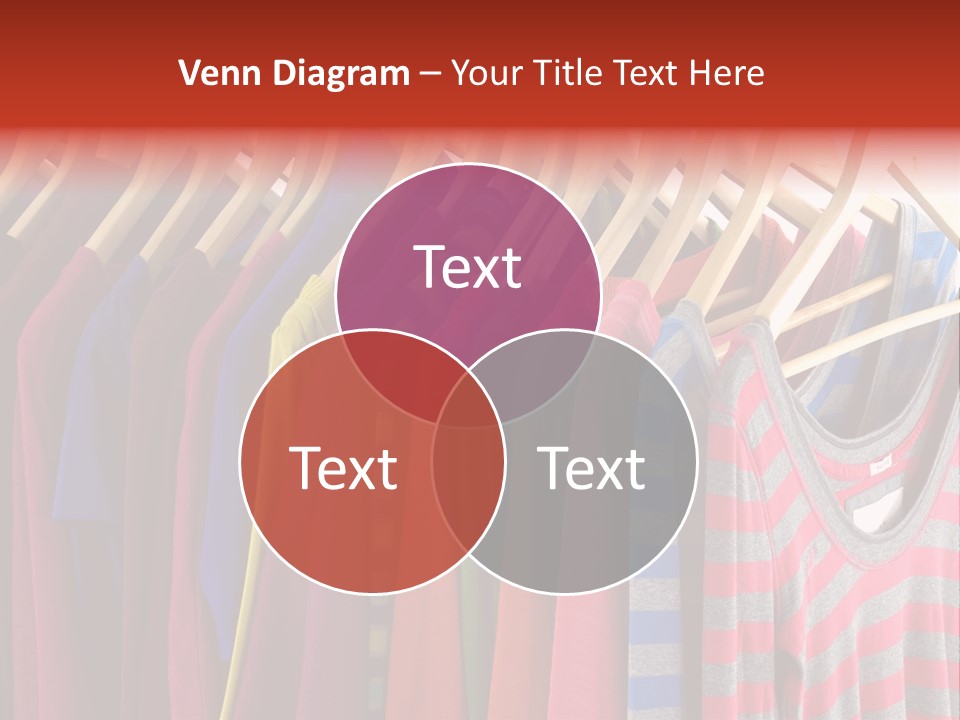 Clothes Assorted Wear PowerPoint Template