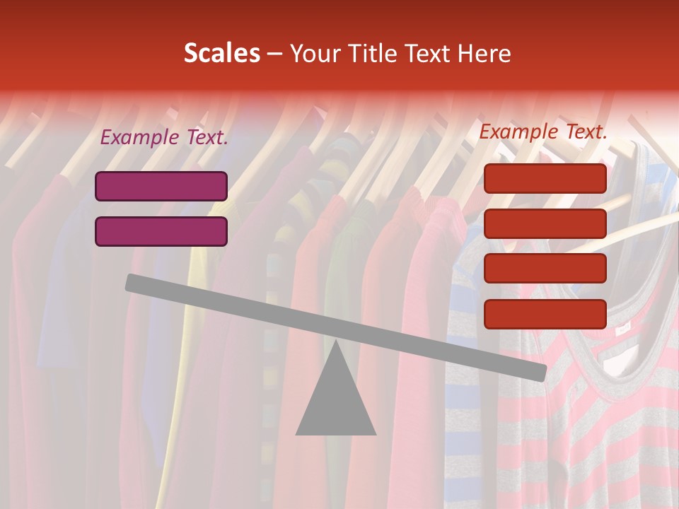 Clothes Assorted Wear PowerPoint Template