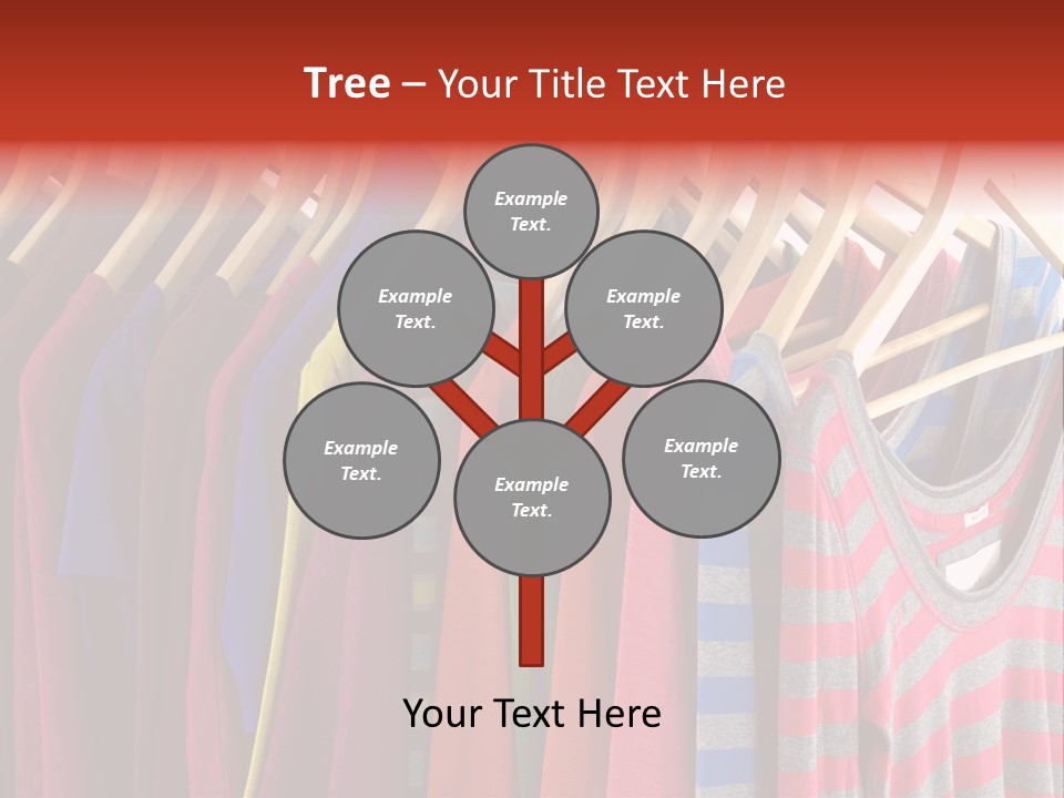 Clothes Assorted Wear PowerPoint Template