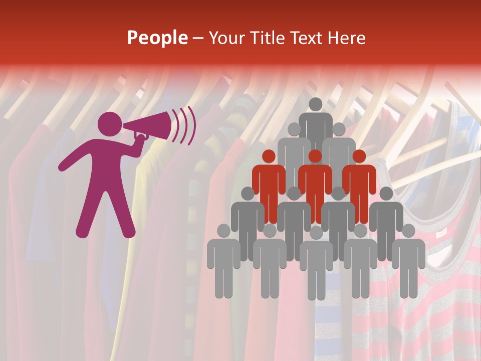 Clothes Assorted Wear PowerPoint Template