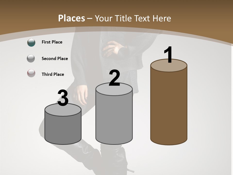 Female Vogue College PowerPoint Template