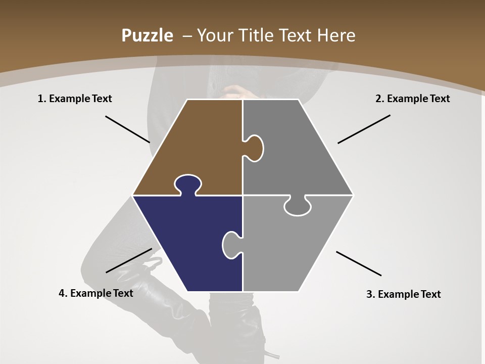 Female Vogue College PowerPoint Template