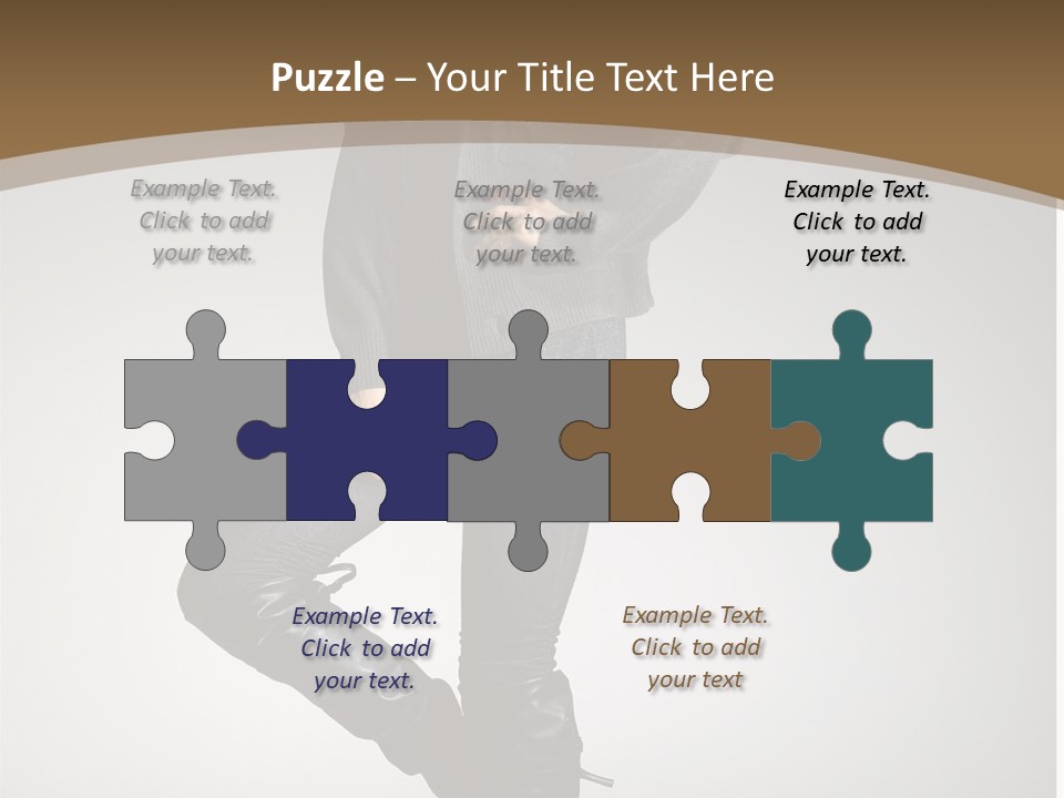 Female Vogue College PowerPoint Template