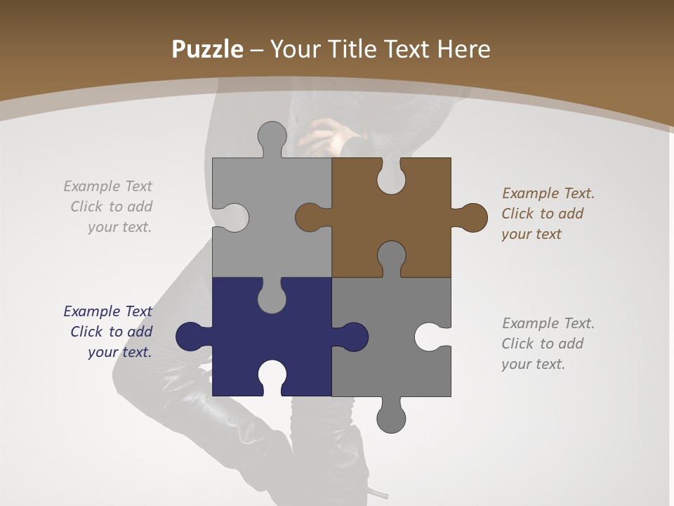 Female Vogue College PowerPoint Template