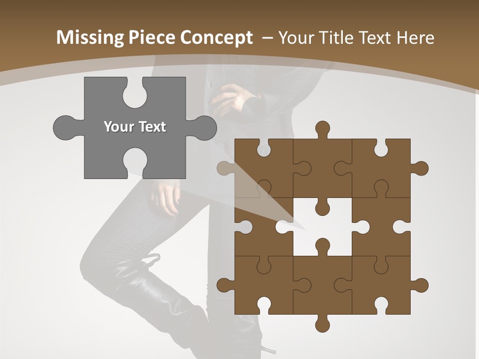 Female Vogue College PowerPoint Template