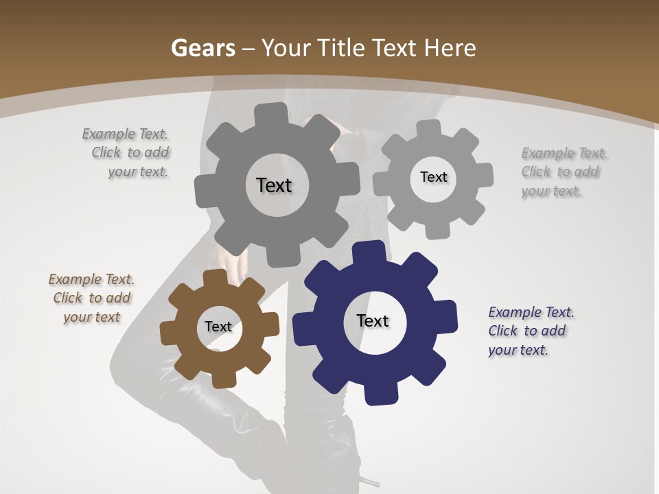 Female Vogue College PowerPoint Template