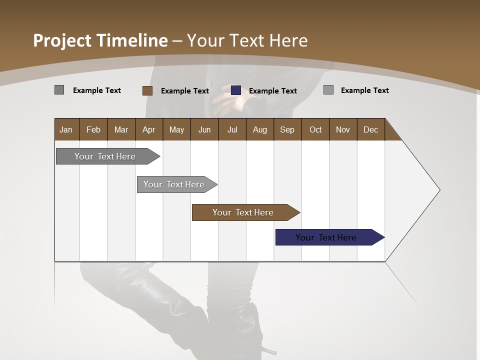 Female Vogue College PowerPoint Template