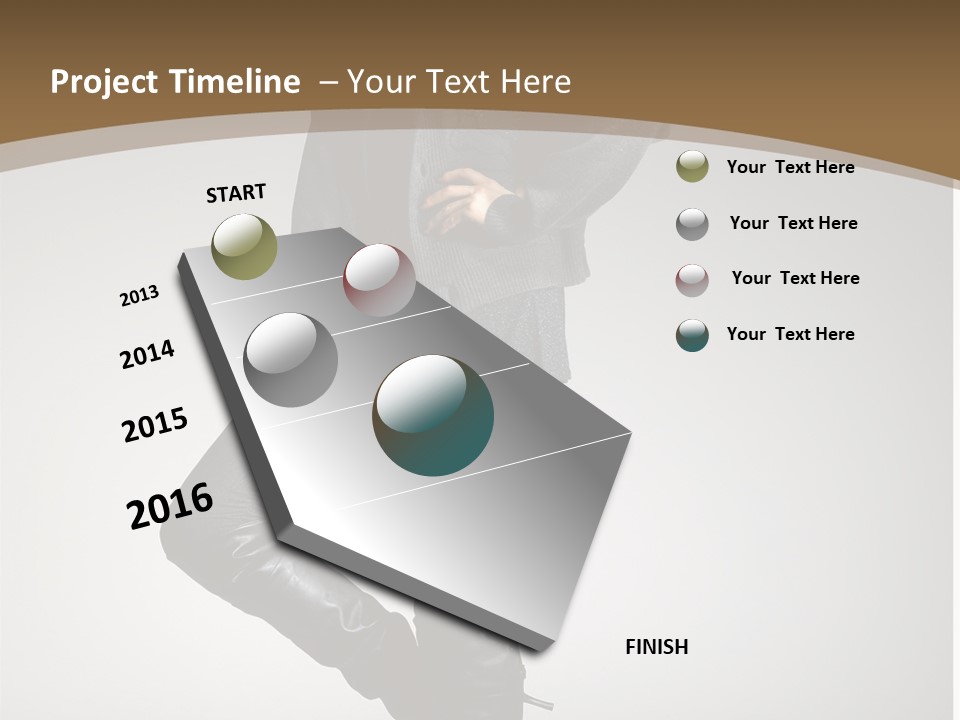 Female Vogue College PowerPoint Template