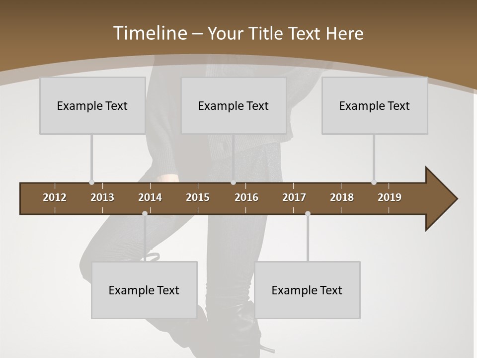 Female Vogue College PowerPoint Template