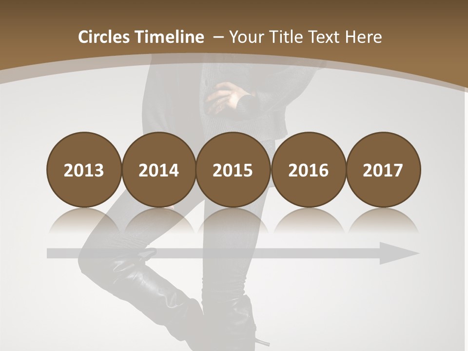 Female Vogue College PowerPoint Template