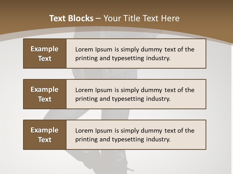 Female Vogue College PowerPoint Template