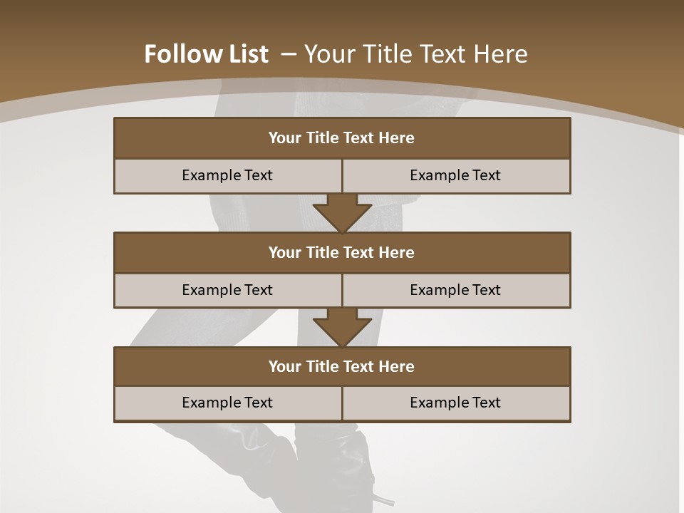 Female Vogue College PowerPoint Template