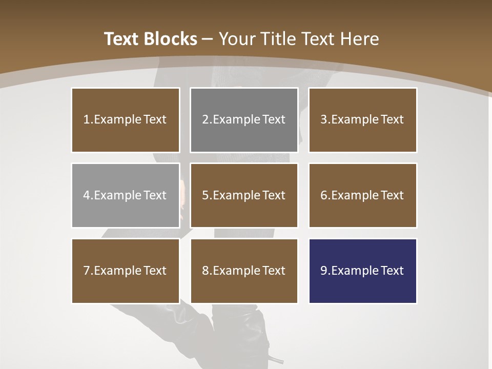 Female Vogue College PowerPoint Template