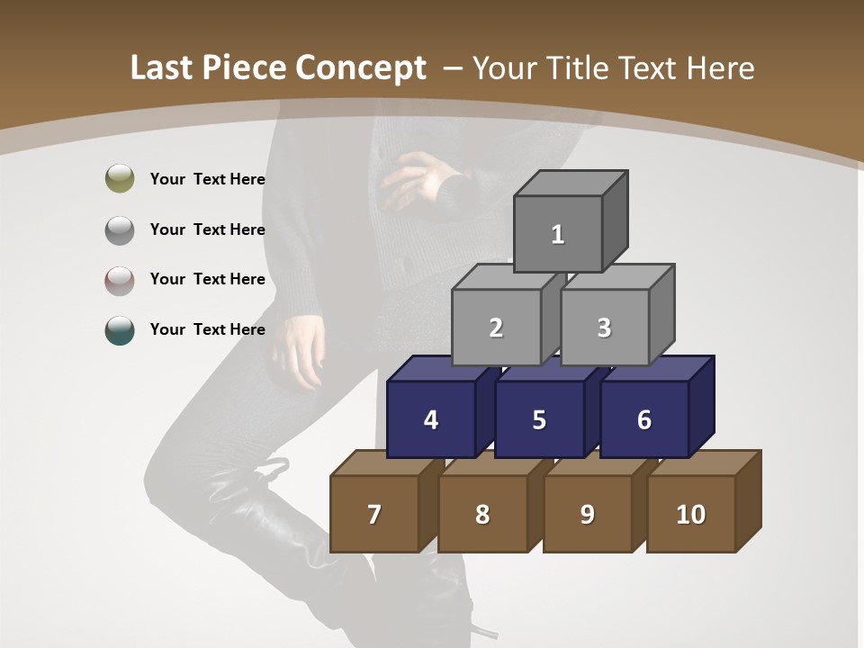 Female Vogue College PowerPoint Template