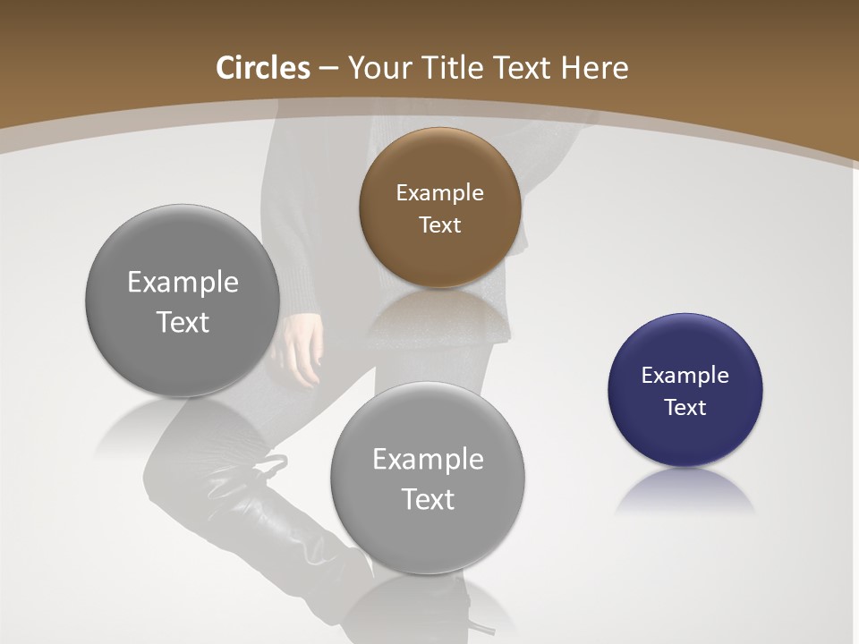 Female Vogue College PowerPoint Template