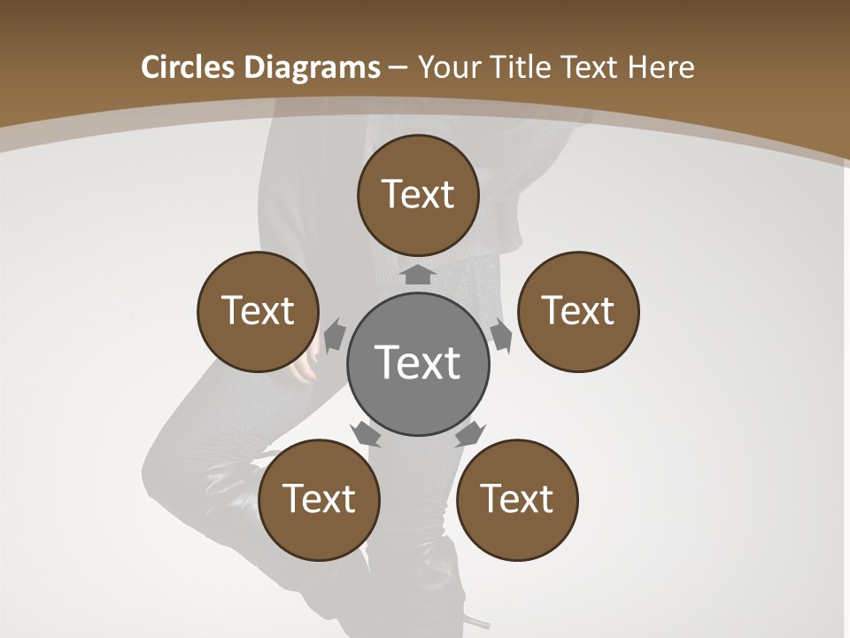 Female Vogue College PowerPoint Template