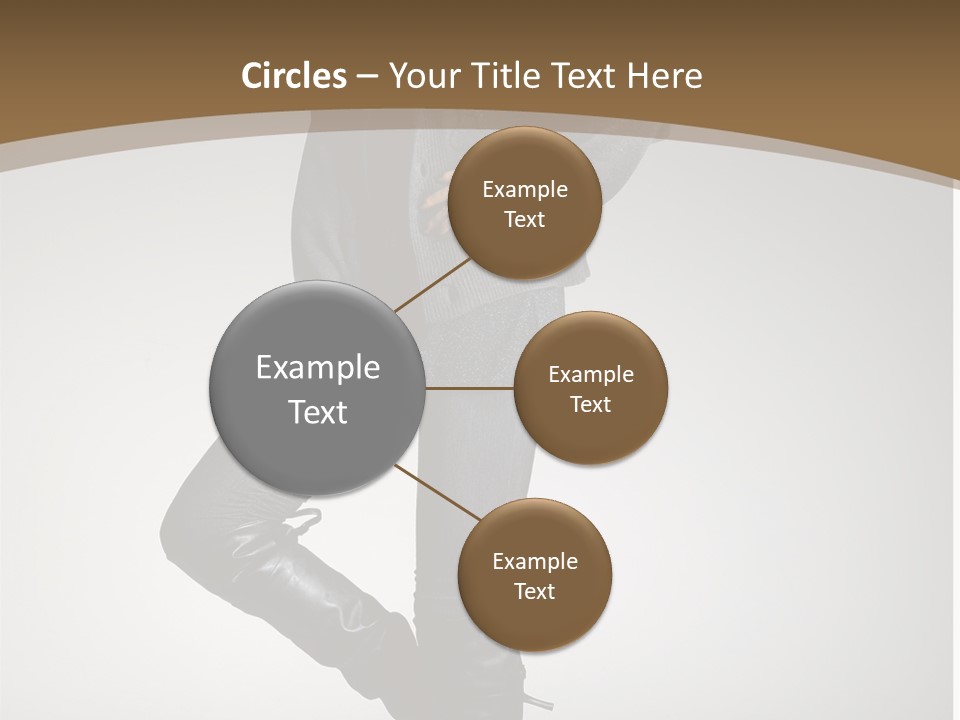 Female Vogue College PowerPoint Template