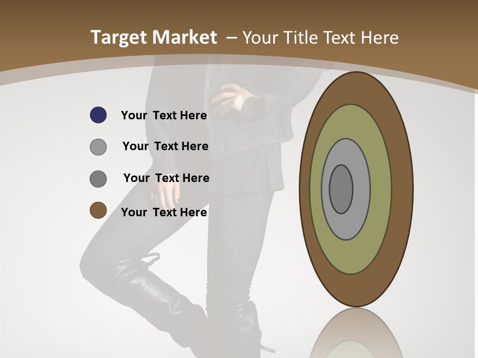 Female Vogue College PowerPoint Template