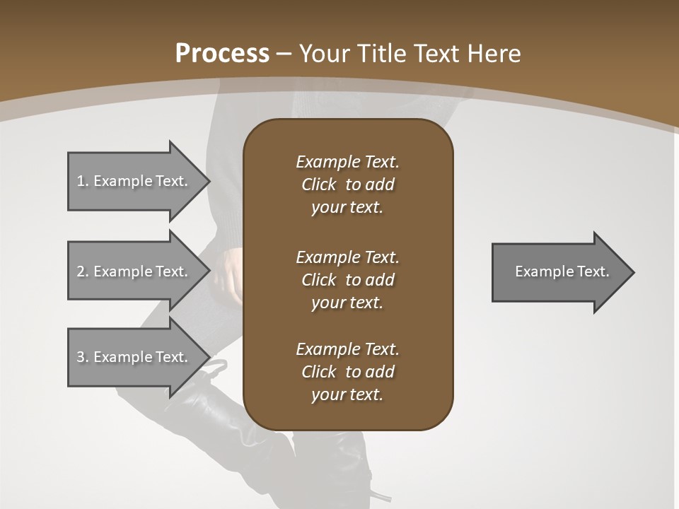 Female Vogue College PowerPoint Template