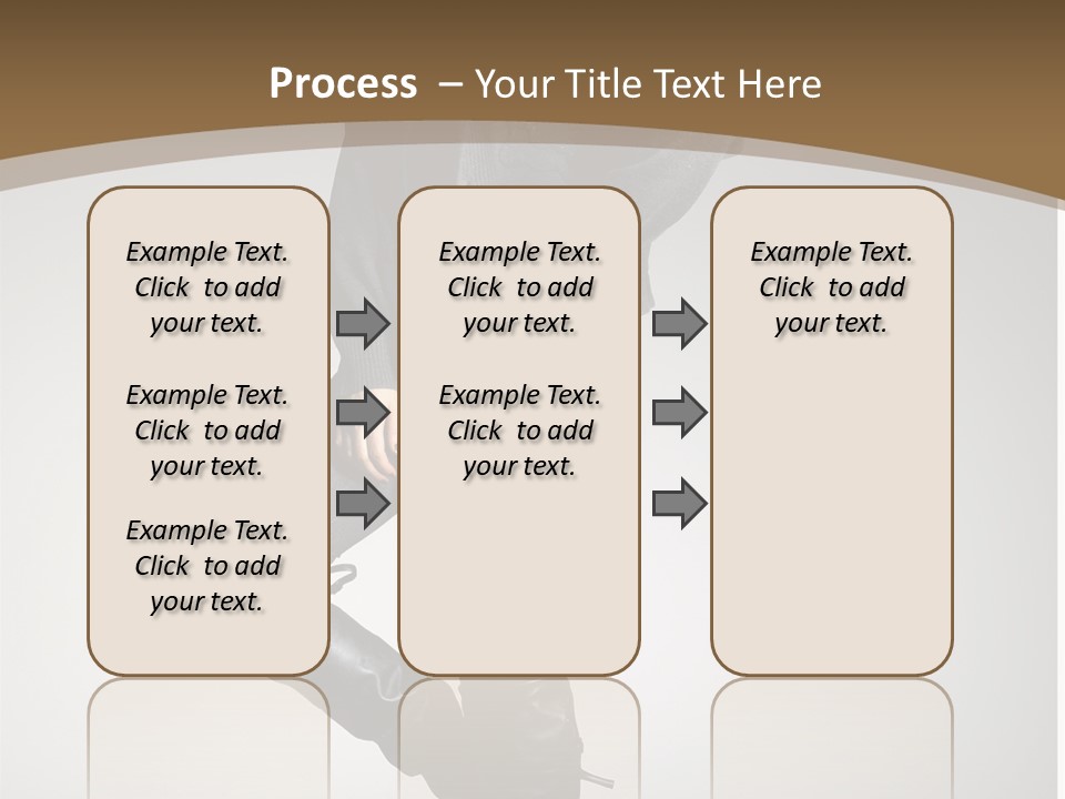 Female Vogue College PowerPoint Template