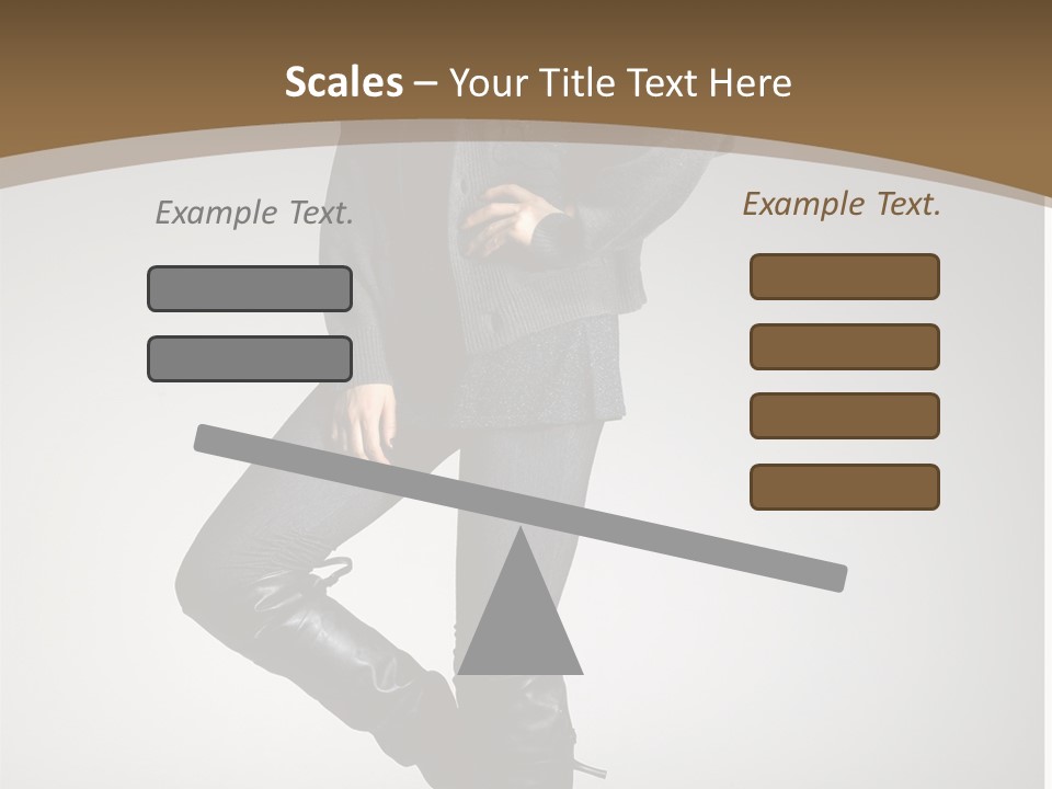 Female Vogue College PowerPoint Template