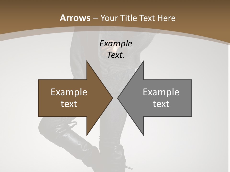 Female Vogue College PowerPoint Template