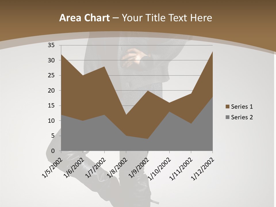 Female Vogue College PowerPoint Template