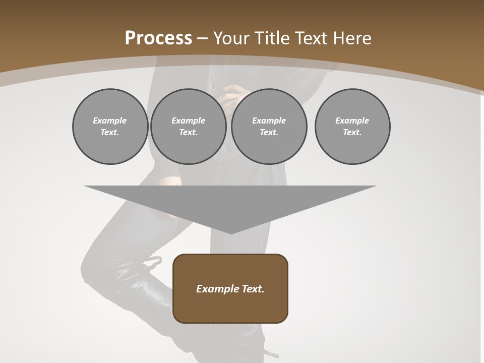 Female Vogue College PowerPoint Template